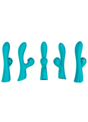 Vibromasseur double stimulation point G et clitoris par vibrations membrane - FAIRYBLUE